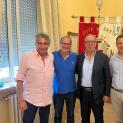 Il Sindaco Leccese incontra il nuovo Commissario dell'Ater di Latina, Enrico Dellapietà Il Sindaco Leccese incontra il nuovo Commissario dell'Ater di Latina, Enrico Dellapietà
