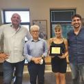 Danza Sportiva: il sindaco premia la campionessa italiana Alessia Pecchia Danza Sportiva: il sindaco premia la campionessa italiana Alessia Pecchia