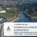 Formia: Convocazione del Consiglio Comunale CONGIUNTO con il Consiglio Provinciale di Latina ed i Consigli Comunali di Minturno e Spigno Saturnia.