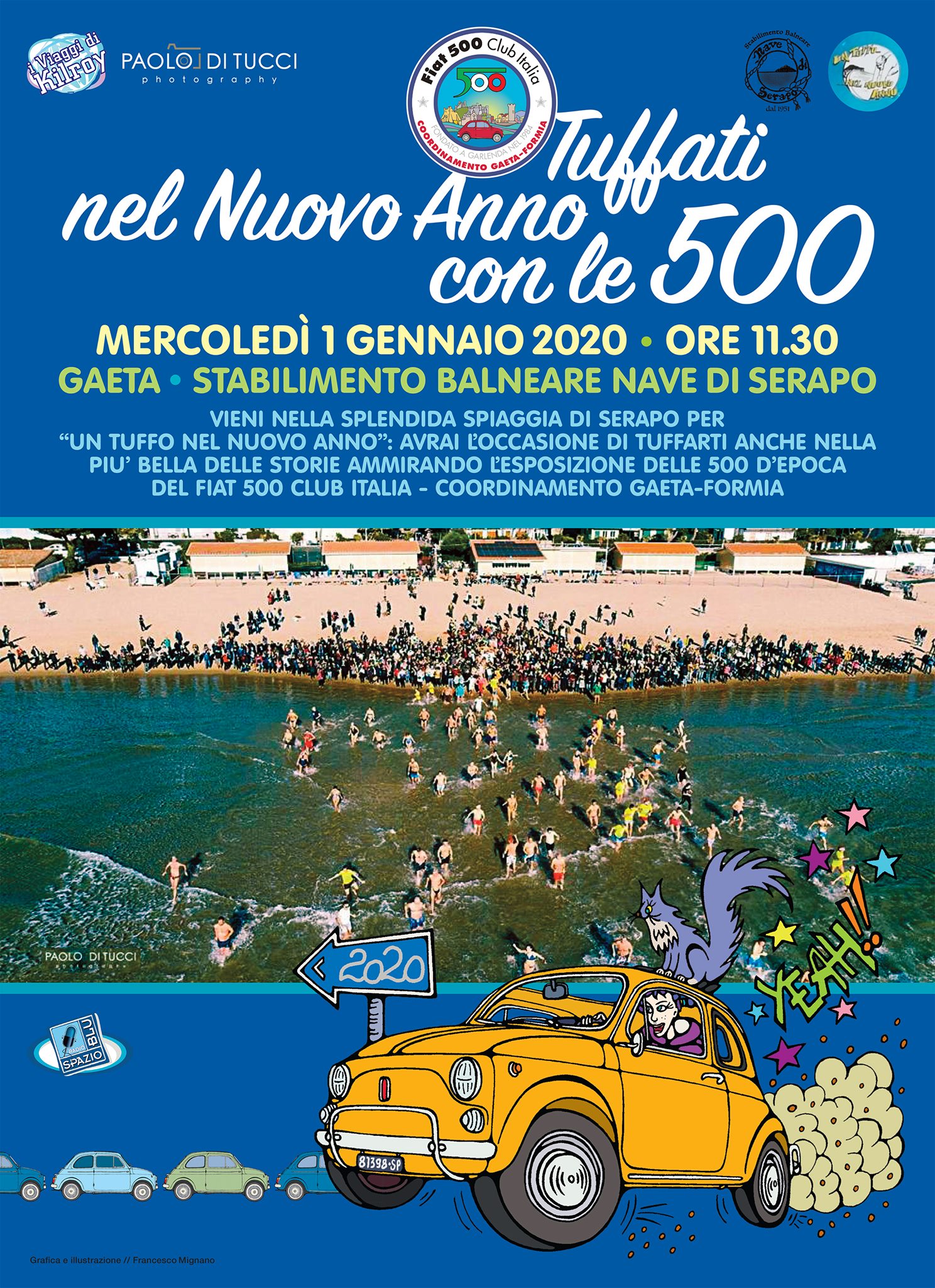 Anno che inizia in 500 anno felice e fortunato