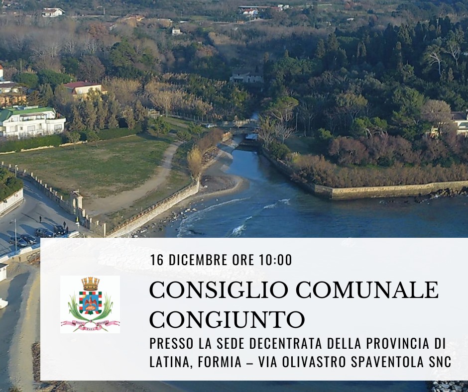 Consiglio Comunale Congiunto