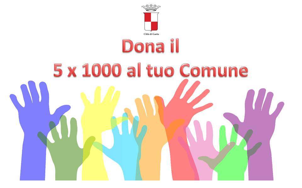 Dai il 5x1000 al tuo Comune