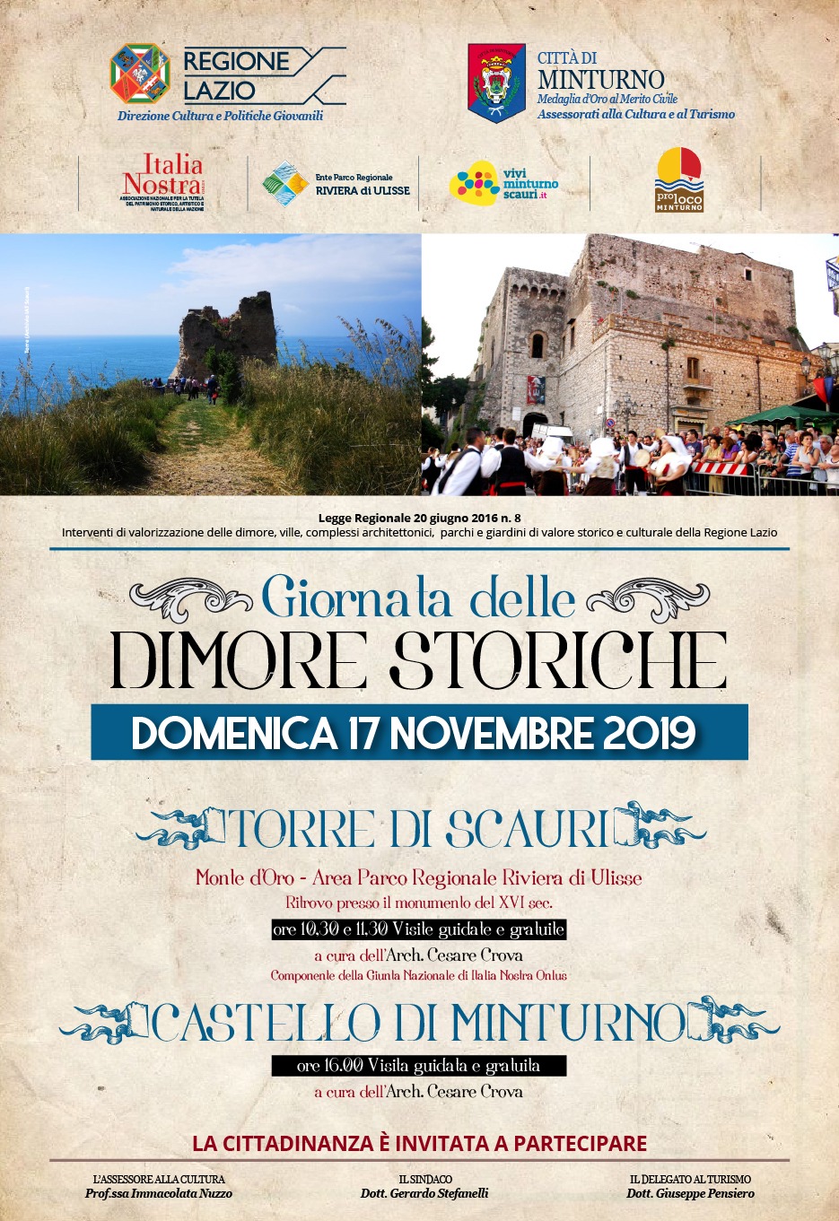 Dimore Storiche 17 11 2019