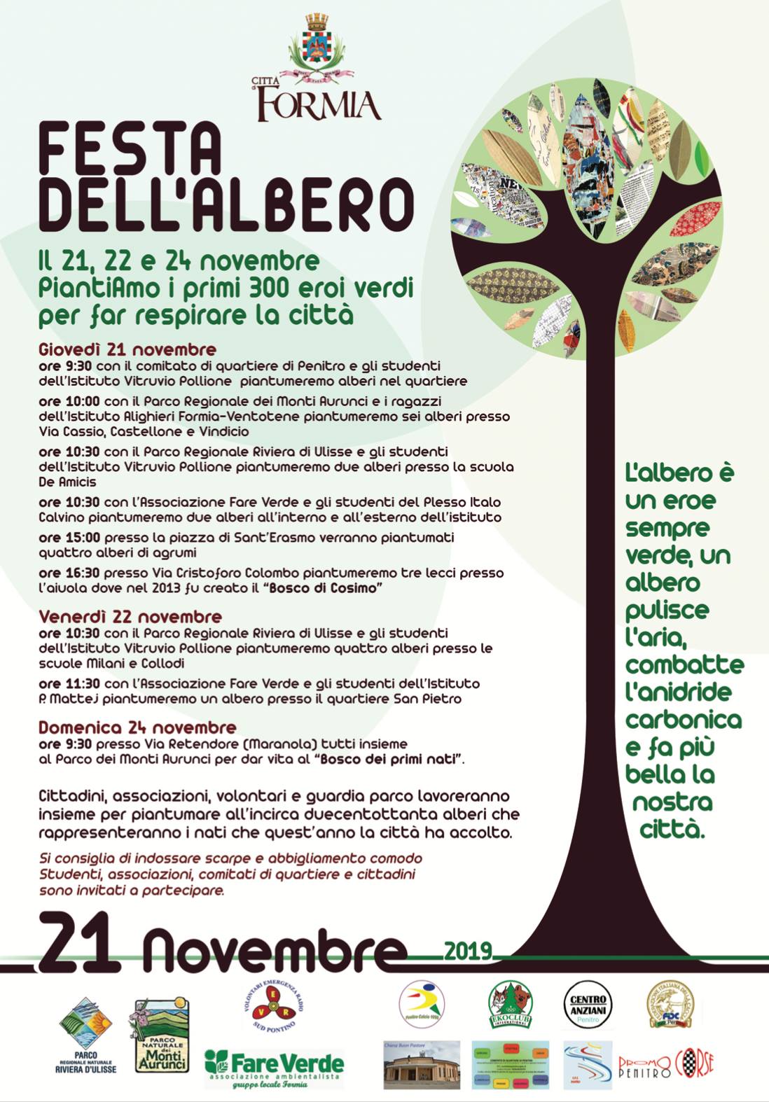 Festa dellalbero 2019 Formia