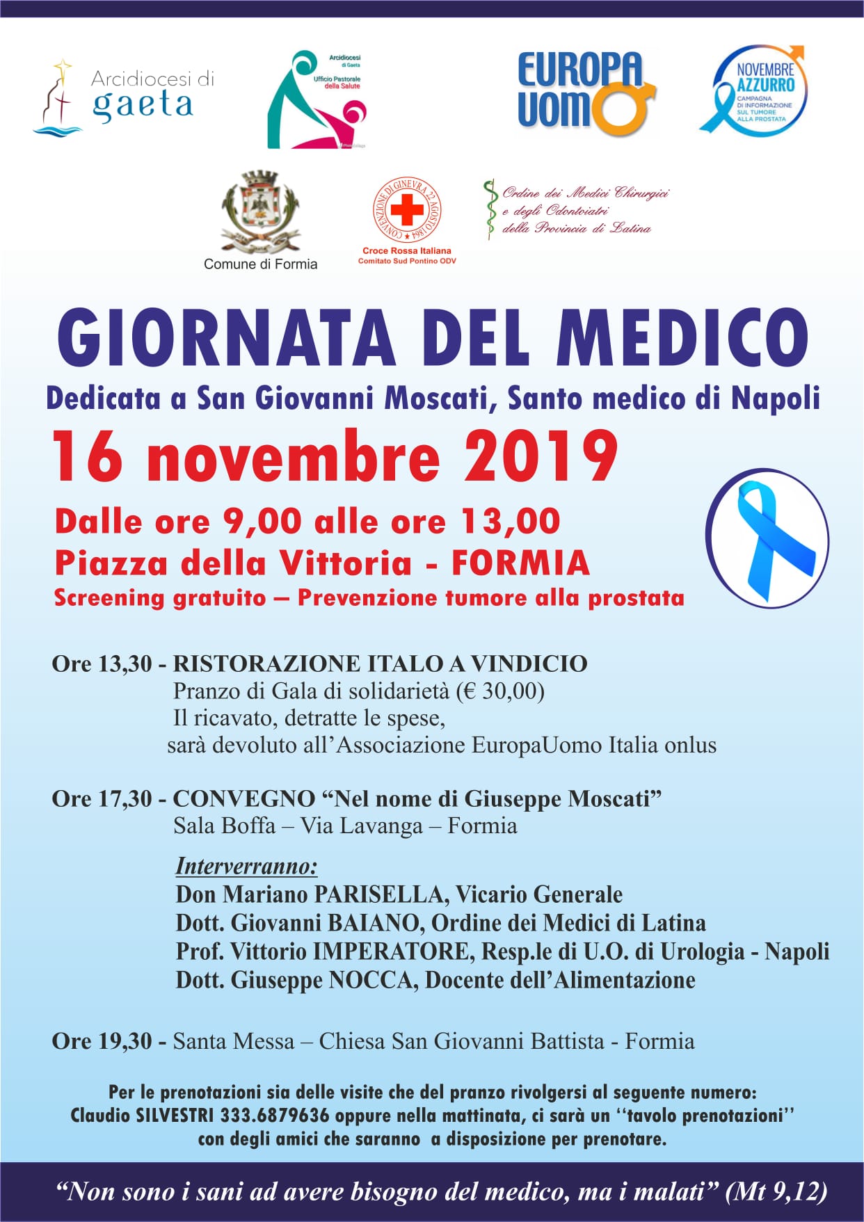 Formia Giornata del Medico 2019