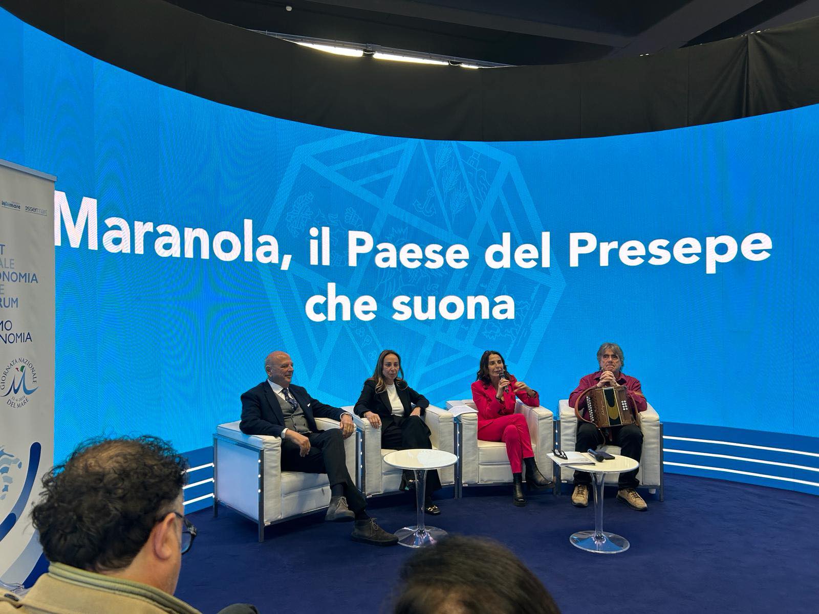 Il panel al Bit di Milano dedicato al borgo di Maranola
