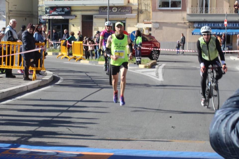 Larrivo del vincitore Francesco Mallozzi