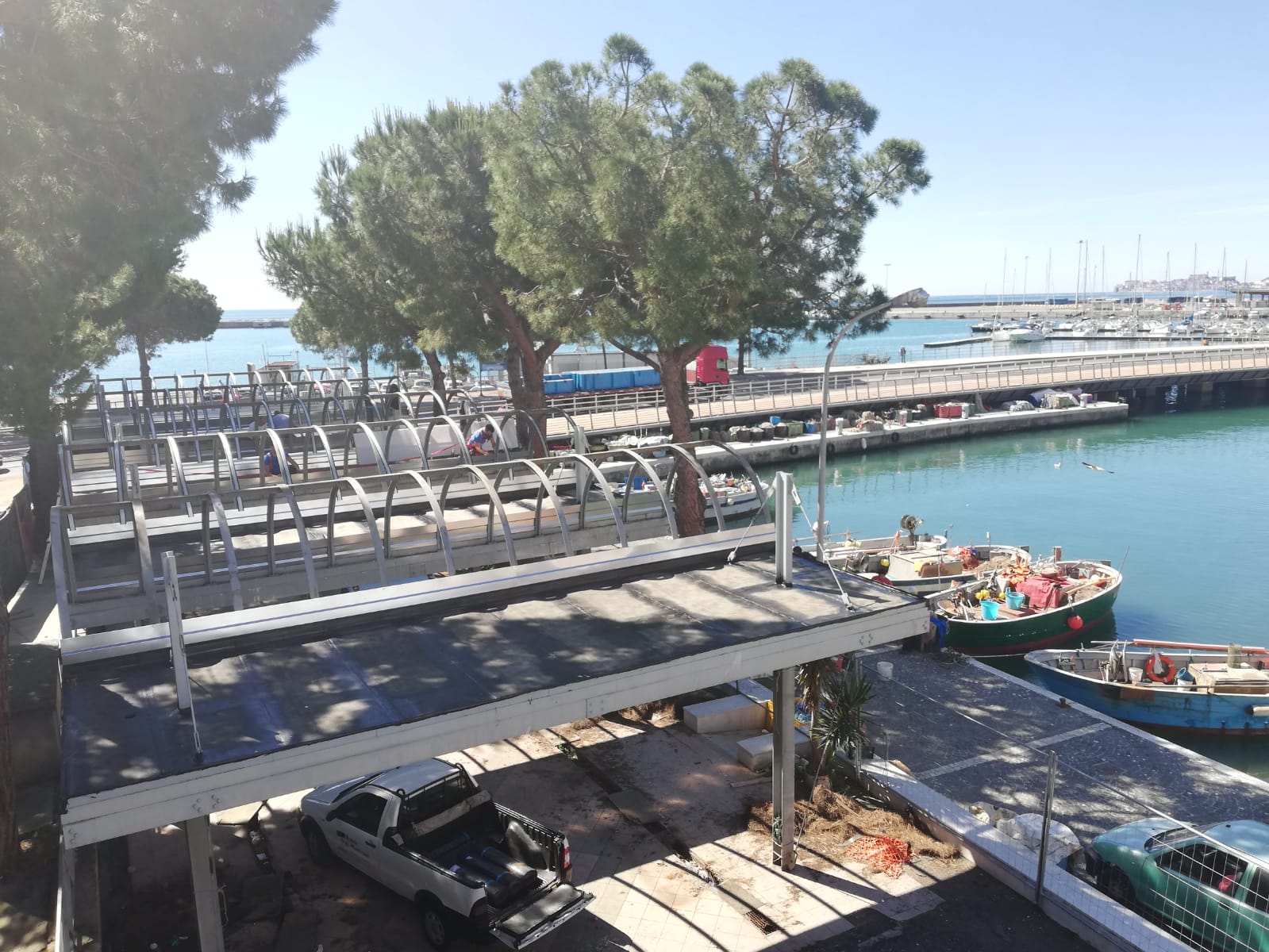 Mercato ittico lavori