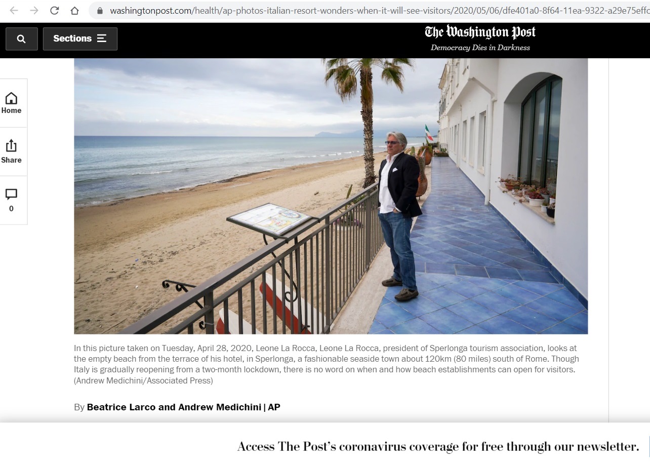 Sperlonga on Washington Post