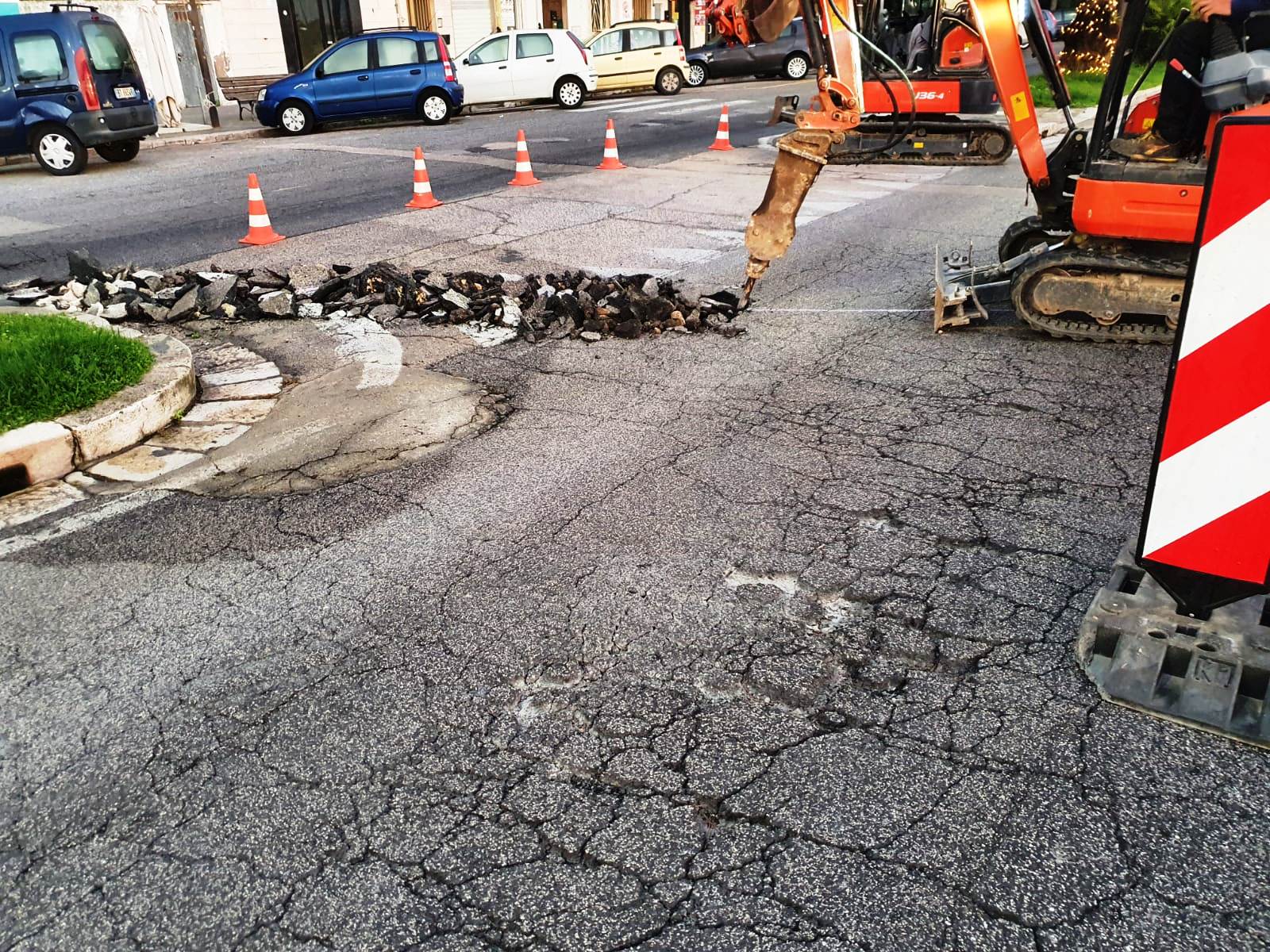 lavori lungomare Caboto