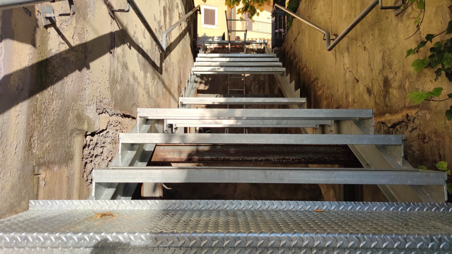 scala in preparazione